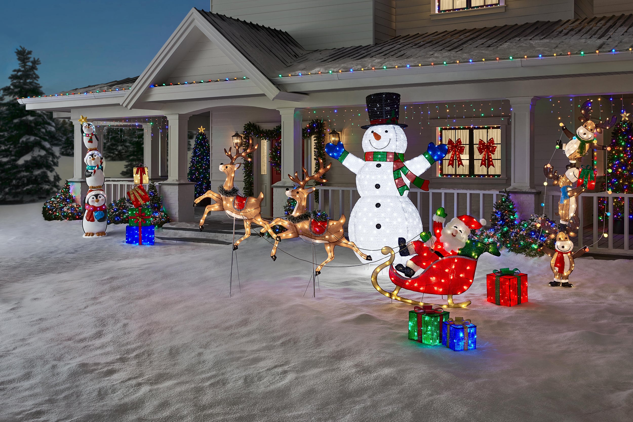 Home depot christmas decor discount